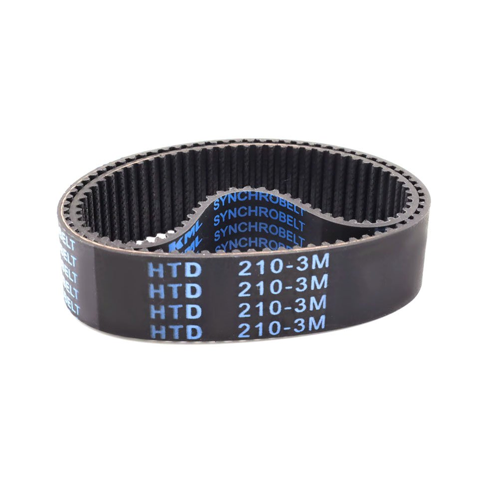 Customized high quality enhanced rubber belt HTD 210 3M pitch 3mm acr tooth belt with higher transmission power