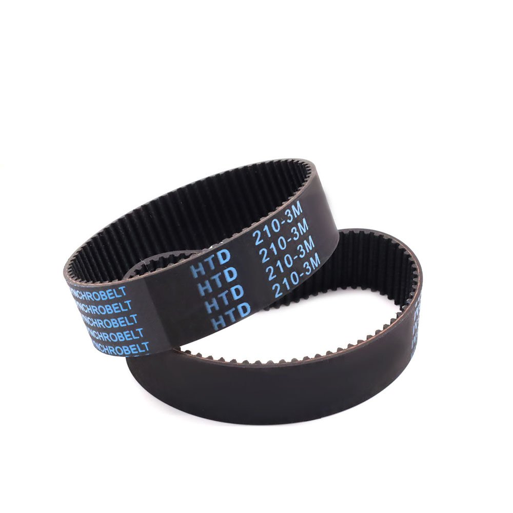 Customized high quality enhanced rubber belt HTD 210 3M pitch 3mm acr tooth belt with higher transmission power
