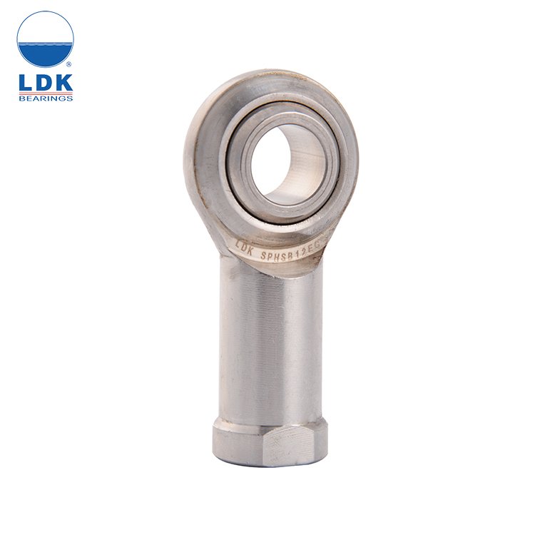 LDK Chinese factory SPHSB7EC SPHSB8EC SPHSB10EC SPHSB12EC stainless steel inch bore rod end ball joint bearing