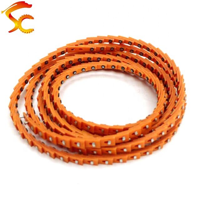 High Quality Orange Nail M Color Polyurethane V-Belt in Stock Transmission Belts