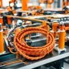 High Quality Orange Nail M Color Polyurethane V-Belt in Stock Transmission Belts