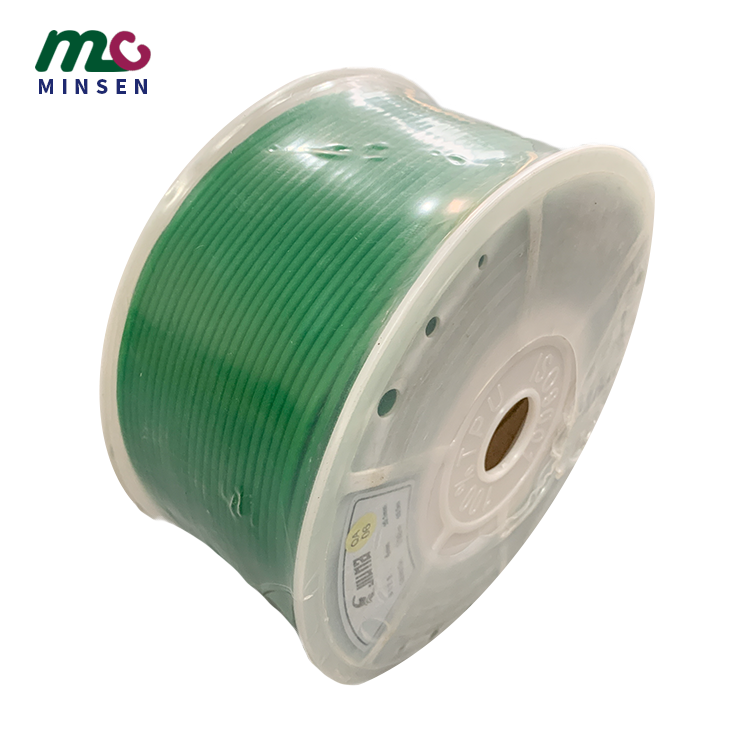PU green round belt high strength round belt