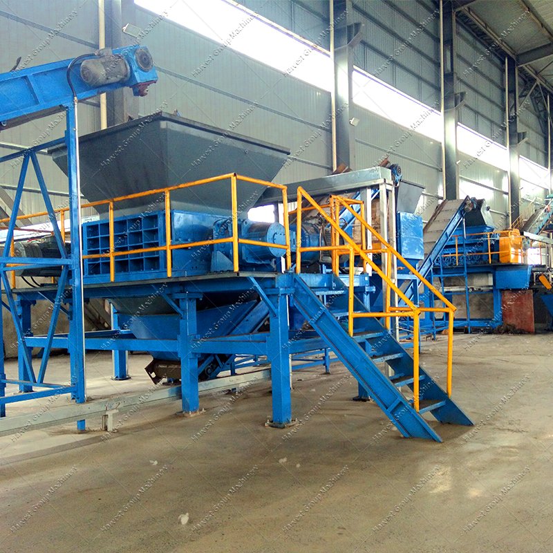 Waste Tyre Into Rubber Powder High Quality Waste Tyre Recycling Plant Machine Waste Tyre Rubber Powder Equipment Manufacturer