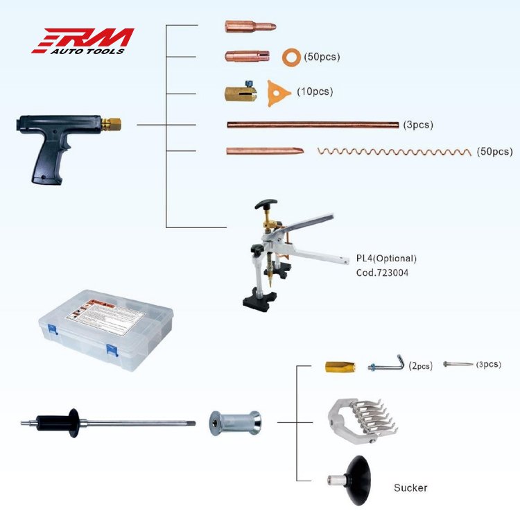 RM Dent Puller Puller Machine for Car Body Sheet Metal Collision Repair Equipment Spot Welder
