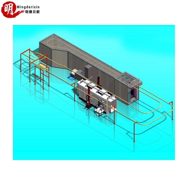 Automatic Painting Equipment Powder Coating Metal Coating Machine Production Line