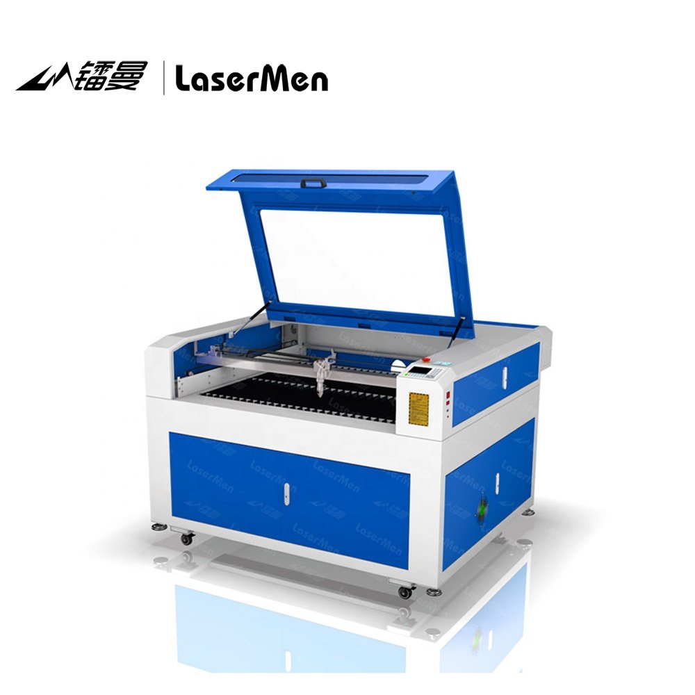 9060 80w co2 goblet laser engraving machine with rotary