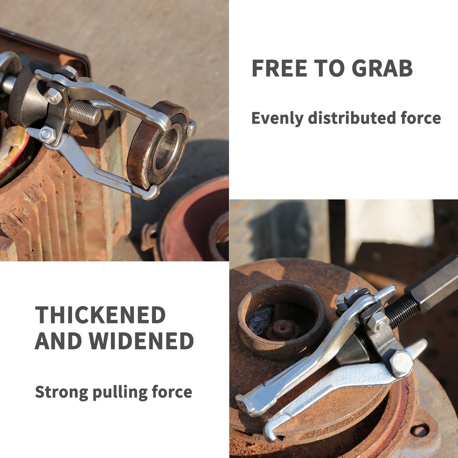 6pcs Steel And Carbon Steel Bearing Puller Car Repair Removal Tool With Plating Auto Repair Hand Tools