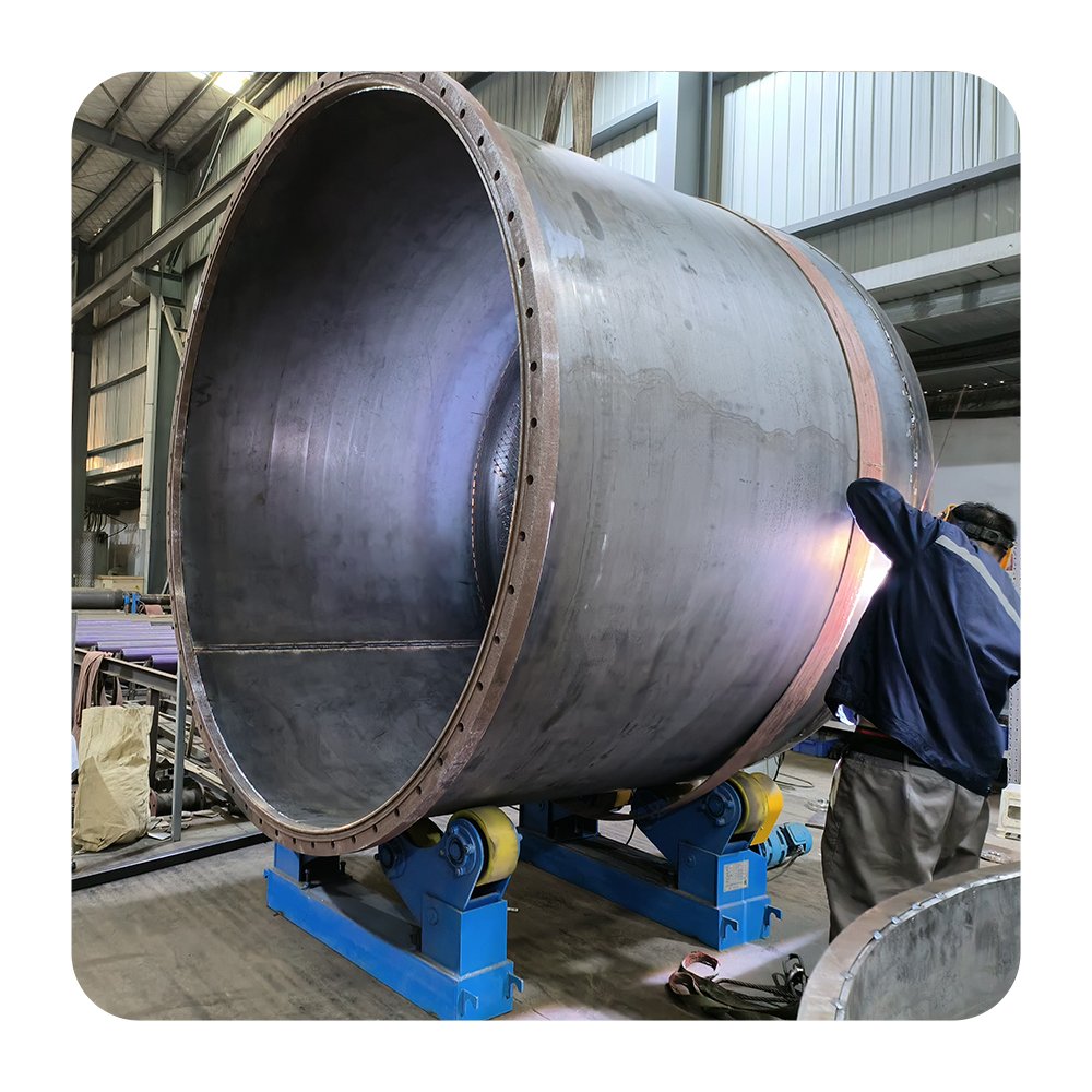 Welding Turning Roll Moving Type Rotary Used For Tank Production Line