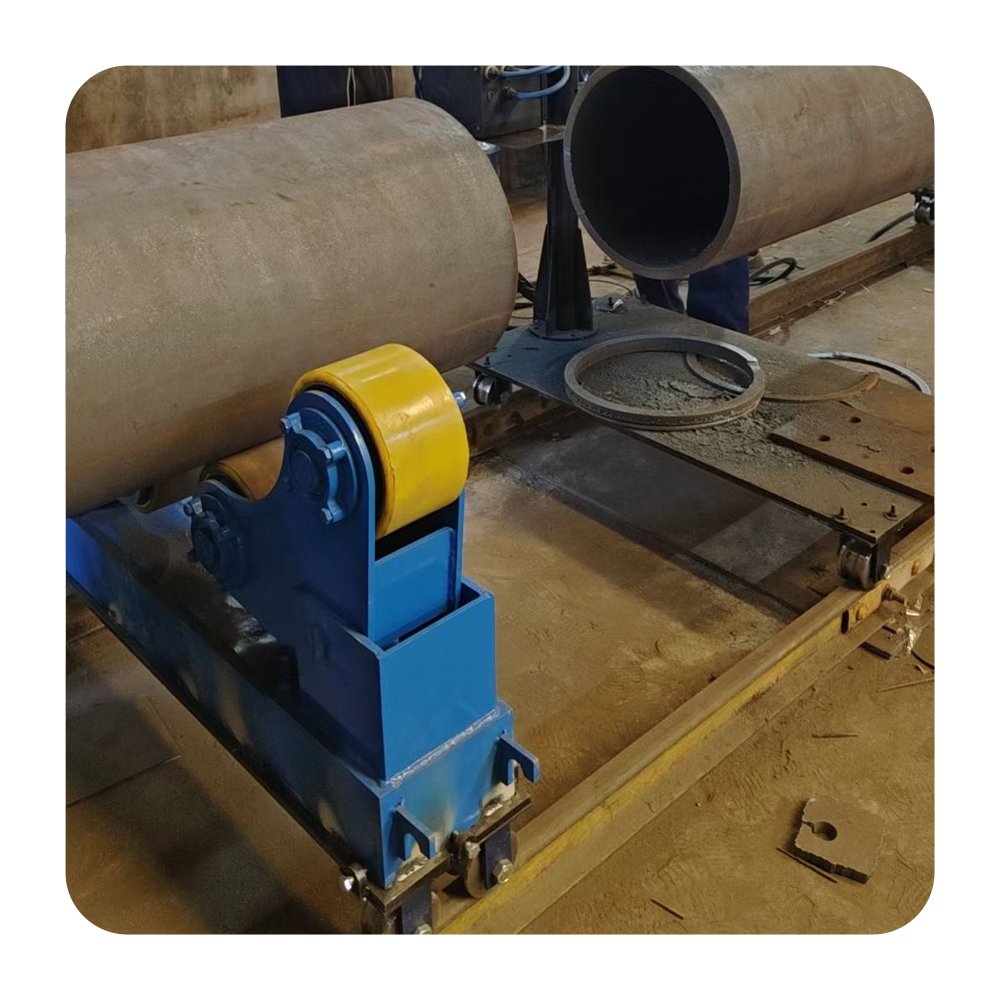 Welding Turning Roll Moving Type Rotary Used For Tank Production Line