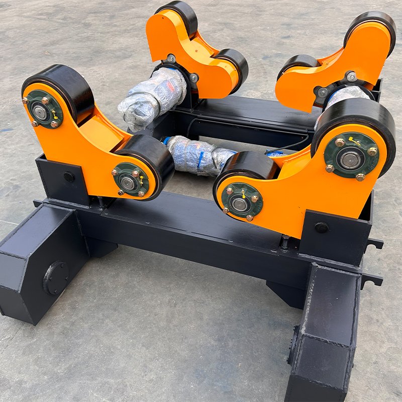 Welding Turning Roll Moving Type Rotary Used For Tank Production Line