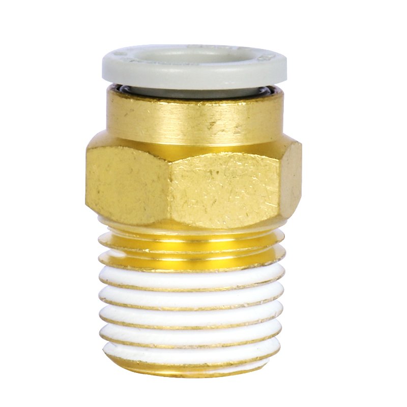 KQ2H04-01AS Pneumatic Fittings Quick Plug Air Tube Connector SMC Outer Spiral