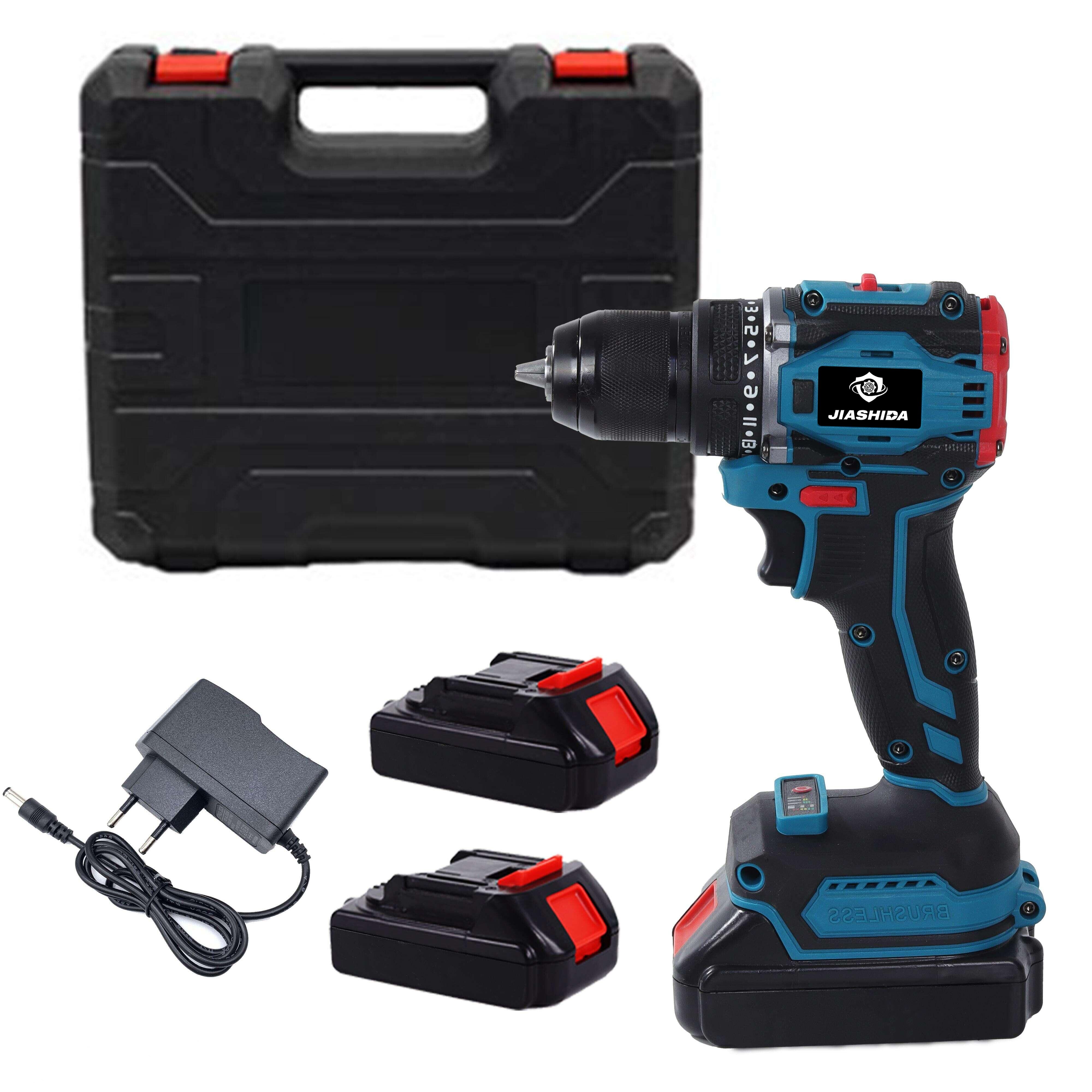 Factory Direct Sale Hand Power Tools Machine Drill Power Tool Cordless Power Drill Electric Hammer Impact Drill with Accessories