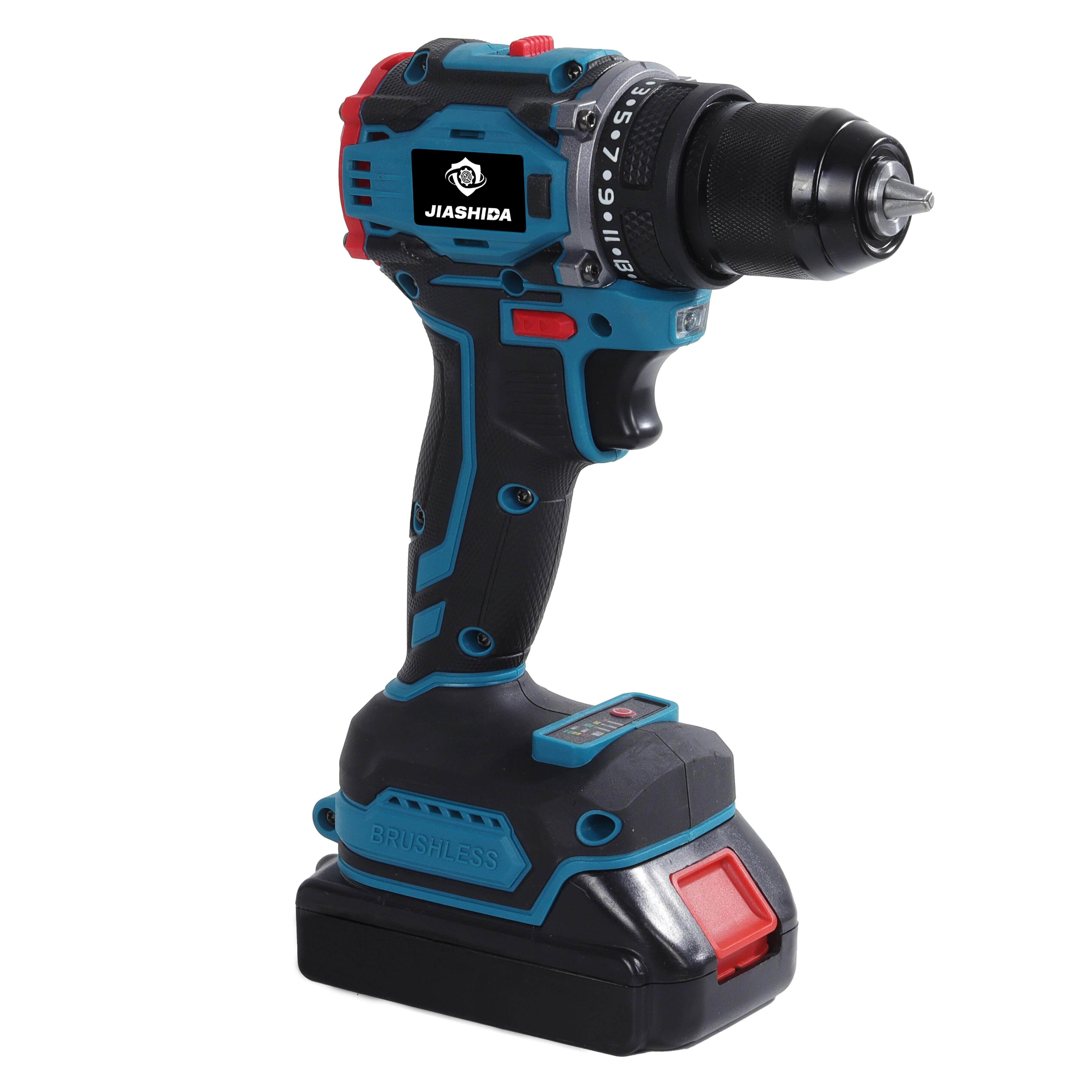 Factory Direct Sale Hand Power Tools Machine Drill Power Tool Cordless Power Drill Electric Hammer Impact Drill with Accessories