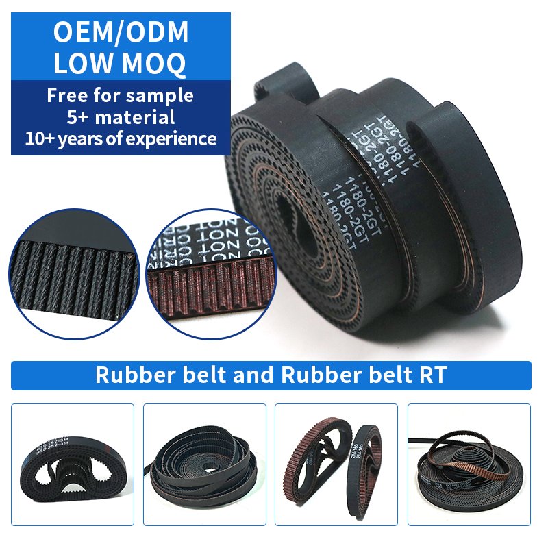 Made in China timing belt HTD 3M 5M 8M 14M 2GT MXL XL L closed Rubber Synchronous belts