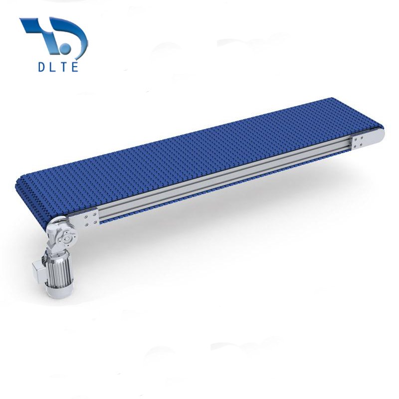 DLTE PVC Belt Conveyor Rubber Belt Conveyor With Chinese Famous motor