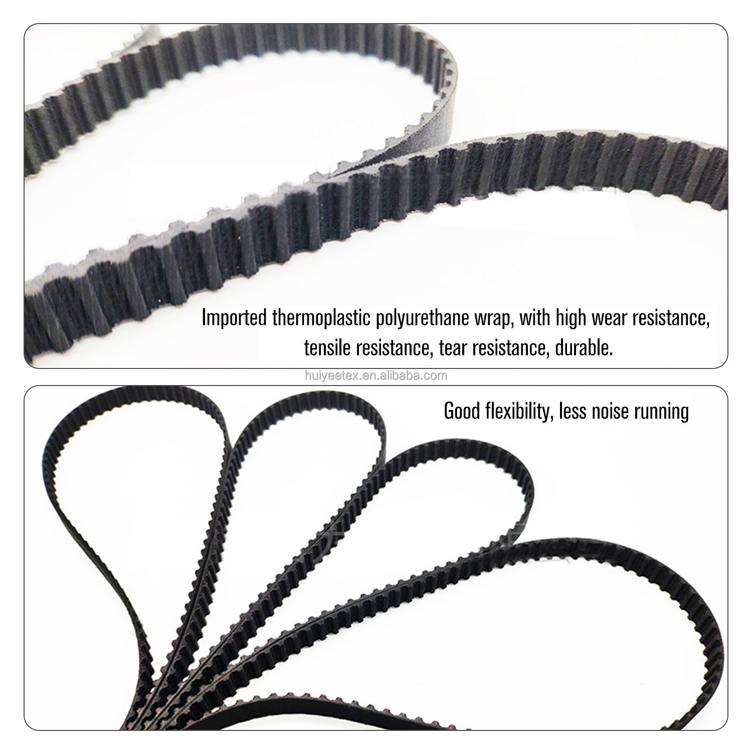 Electric Smart Curtain Tracks Accessories Rails Transmission Belt Roller blinds Transmission Teeth Belt Driving