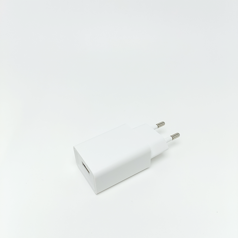 USB Wall Charger with EU Plug 5V 2A 10W Fast Charging Travel Mini Portable Adapter for Mobile Phone