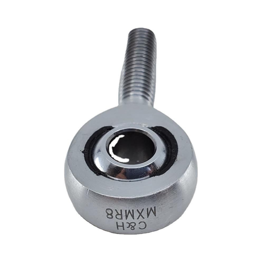 MXMR8 Chromoly Joint, 8mm Metric Male Racing Heim Joint, Right Hand Loader Slot Rod End, 8mm Hole, M8x1.25 Thread
