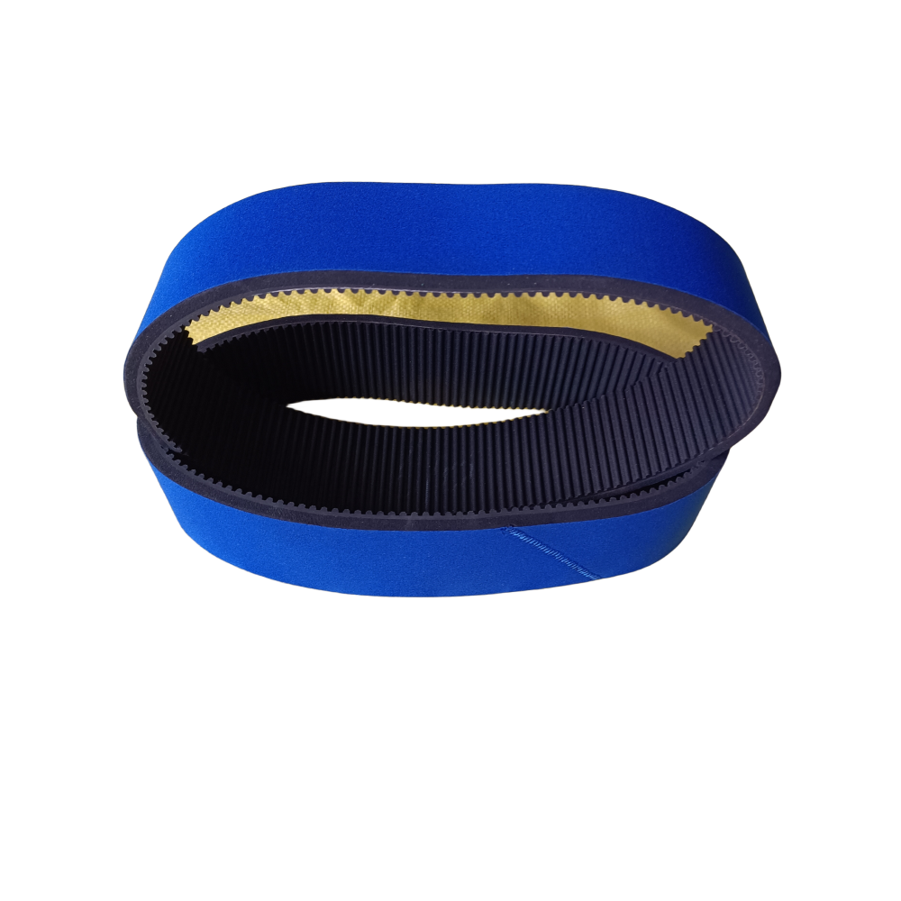 H type 5M type rubber timing belt with Sponge thicker for Labeling Machine
