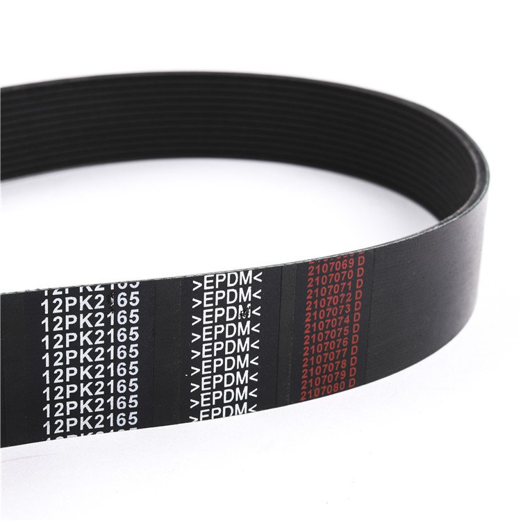 Best Type of V-ribbed Belt 12pk2165 Power Flat Transmission Belt