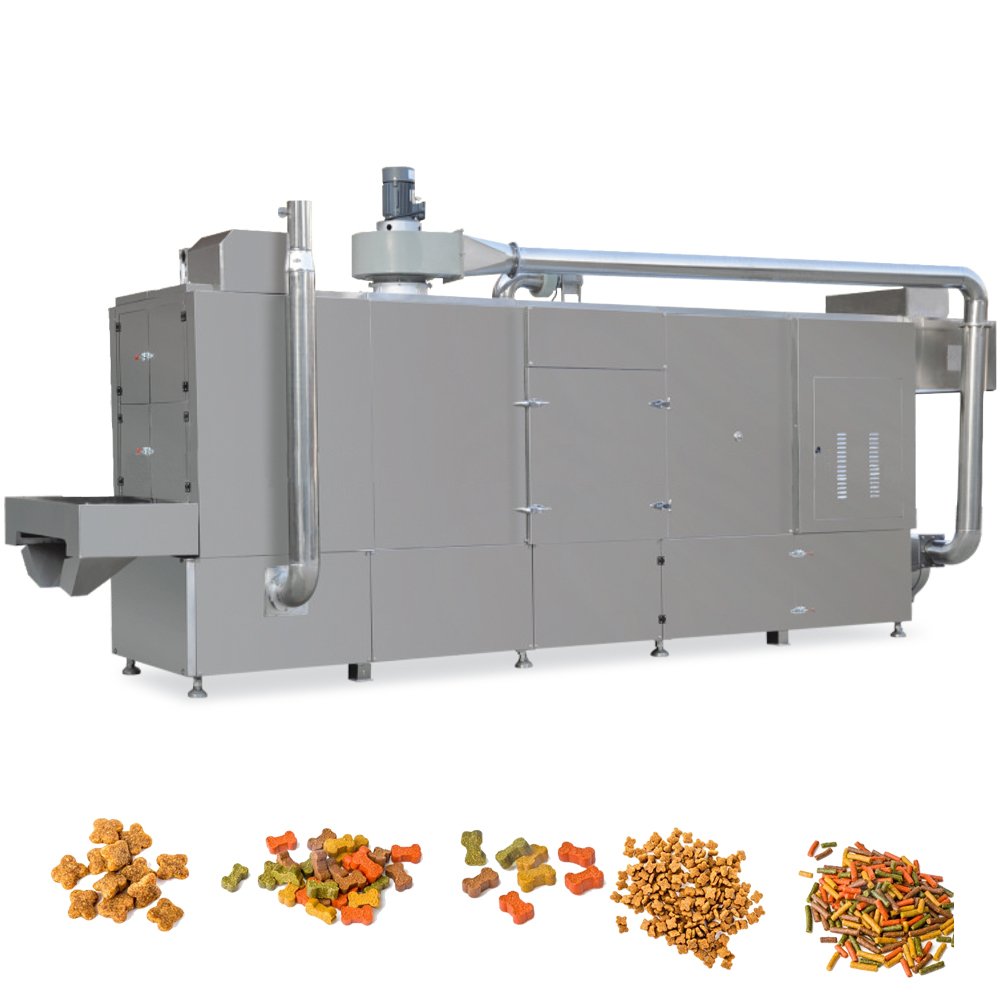 Full Auto Big Capacity Pet Dog Food Making Machine Production Line