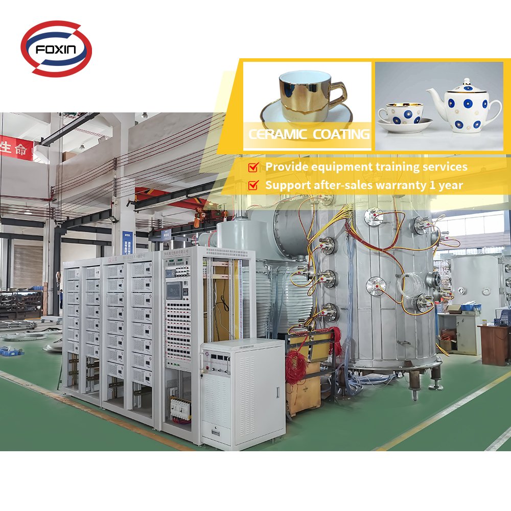 Cookware Ceramic Plastic Metal Glass Titanium Furniture Stainless Steel Vacuum Pvd Coating Machine