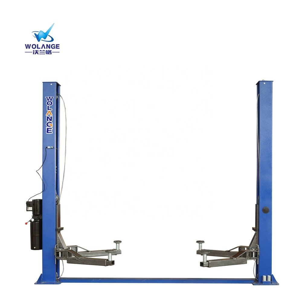 4 Ton 4000kg Hydraulic Vehicle 2 Two Post Car Hoist Car Lift Lifting Equipment for Car Repair
