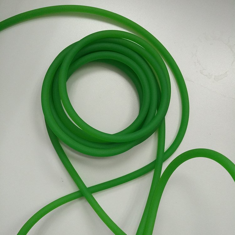 High-strength Drive For Food Machine Diameter 2-20mm Pu Conveyor Round Green Polycord Belt