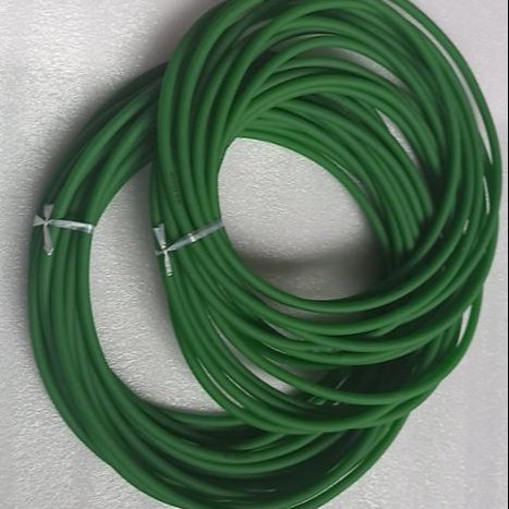 High-strength Drive For Food Machine Diameter 2-20mm Pu Conveyor Round Green Polycord Belt