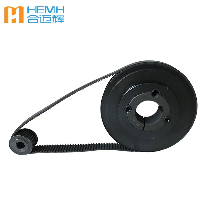 High quality synchronous belt wheel and drive conveyor industrial roller chain combination for Mixer
