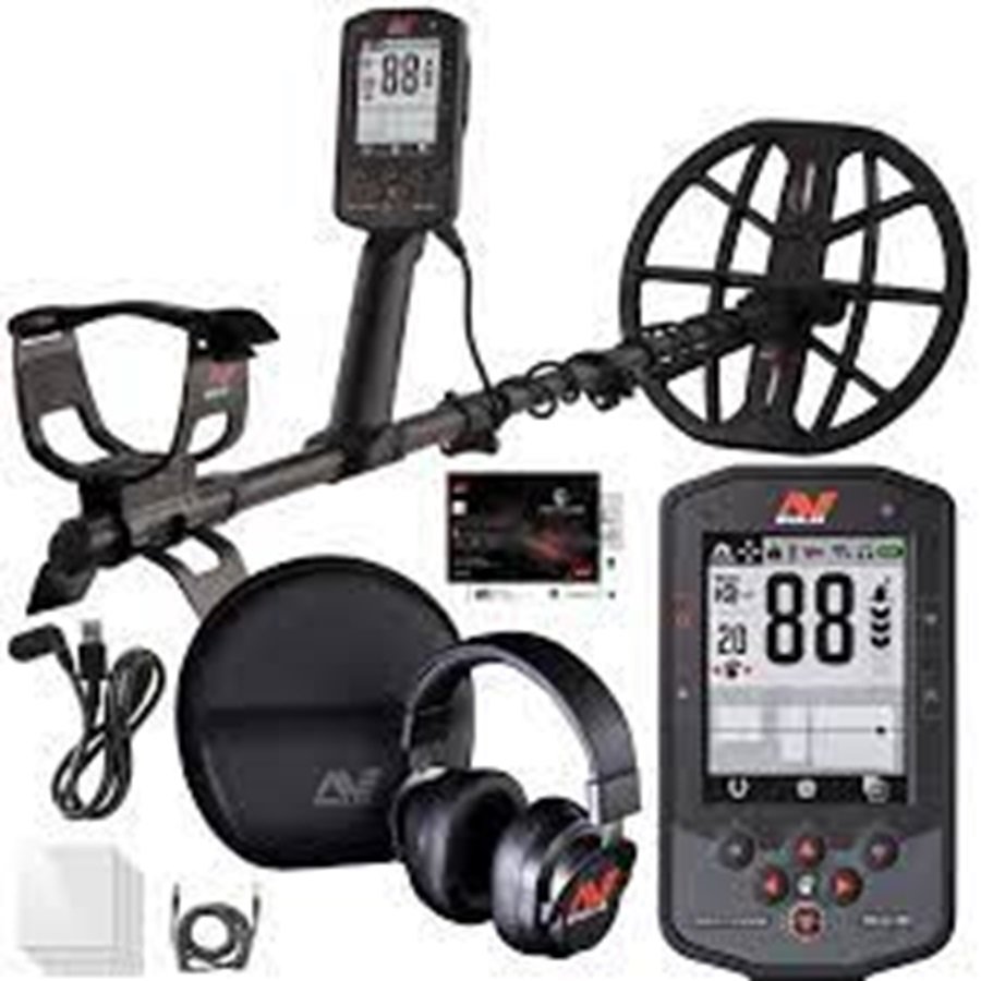 100% Authentic Manticore Multi-Frequency High Power Waterproof Metal Detector With Complete Accessories