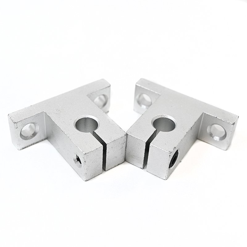 20mm Aluminum Linear Rail Shaft Support Slide Bearing Unit SK 20 SK20 Linear Rod End Supporter