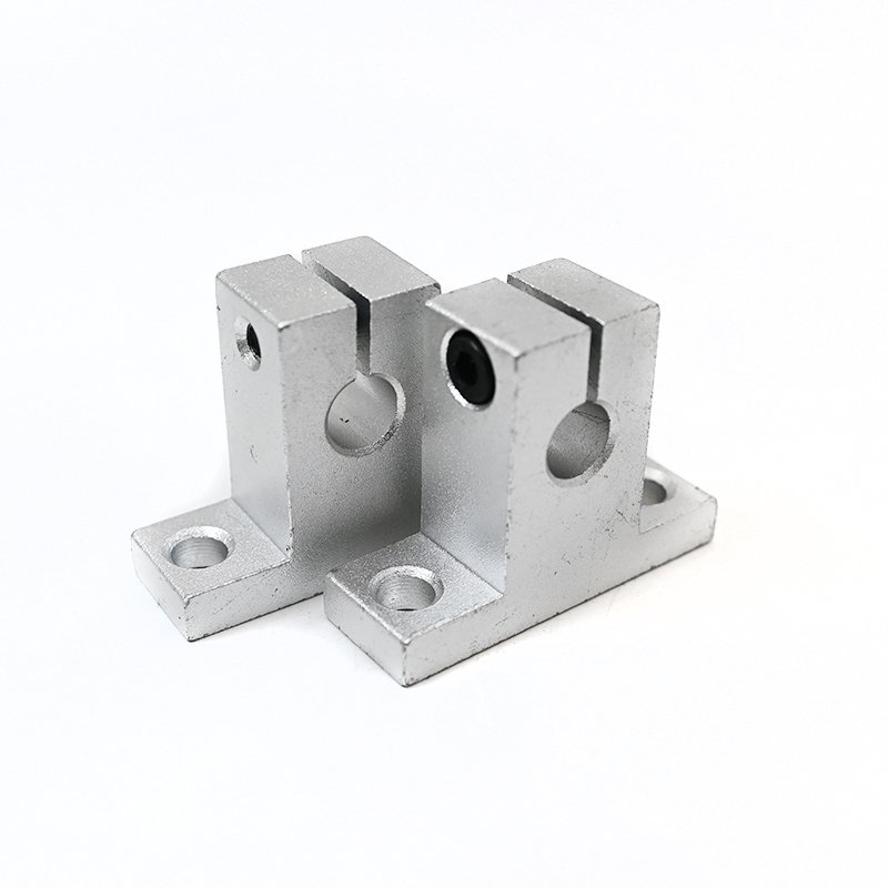 20mm Aluminum Linear Rail Shaft Support Slide Bearing Unit SK 20 SK20 Linear Rod End Supporter