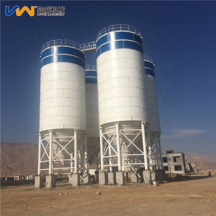 Cement Storage Silos Easy Assemble Bolted-type Steel Powder Silo Engineers Available to Service