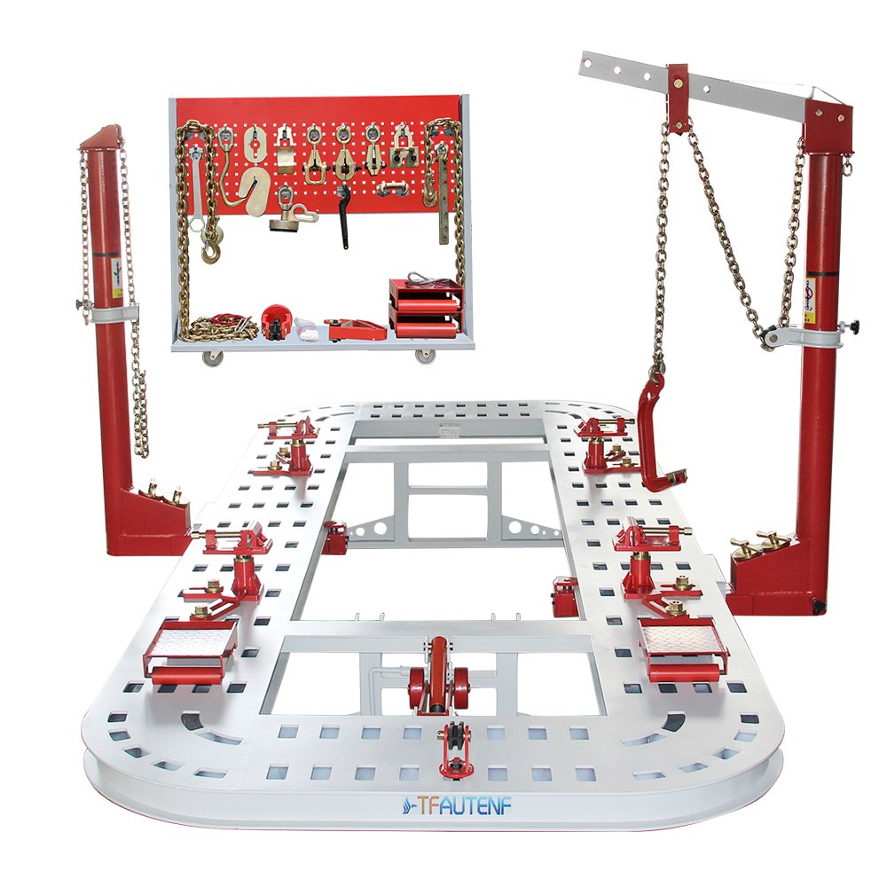 TFAUTENF Car Body Chassis Straightening Machine Auto Frame Bench Equipment 4S Workshop Use Accident Car Repairing Machine