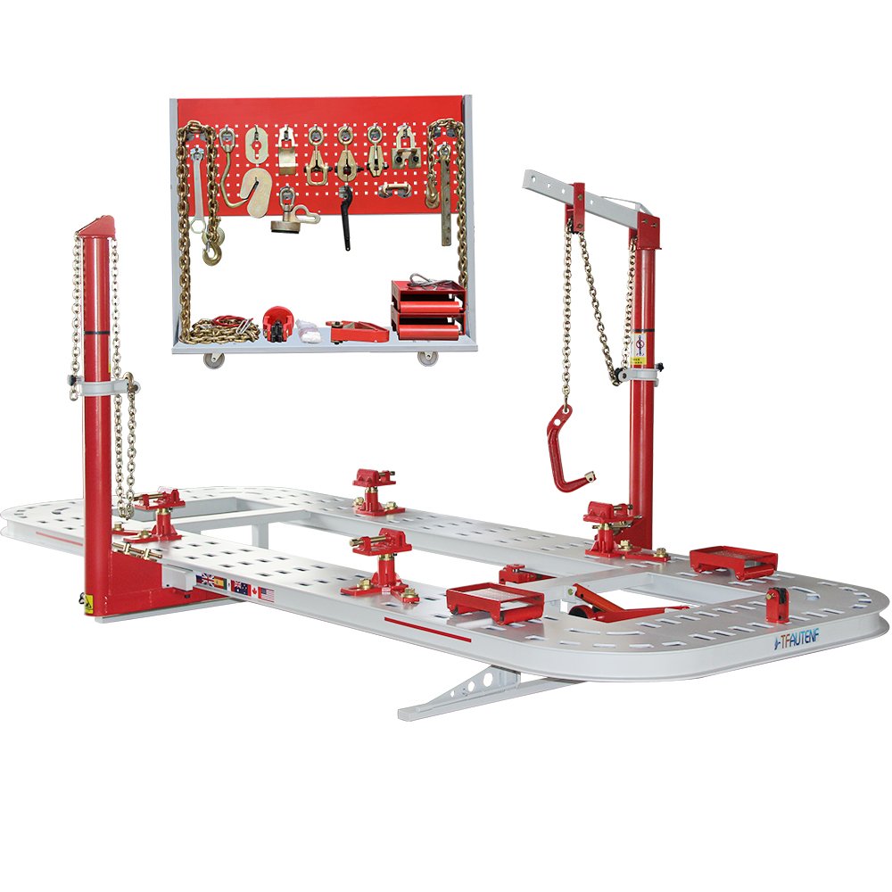 TFAUTENF Car Body Chassis Straightening Machine Auto Frame Bench Equipment 4S Workshop Use Accident Car Repairing Machine