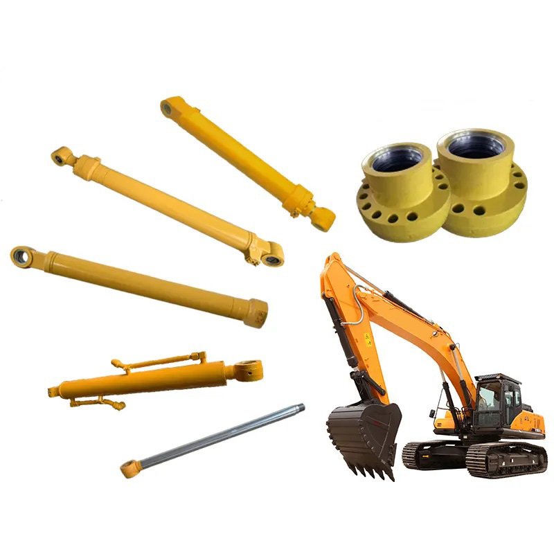 Double piston rod type hydraulic cylinders swing cylinder for various machinery industries