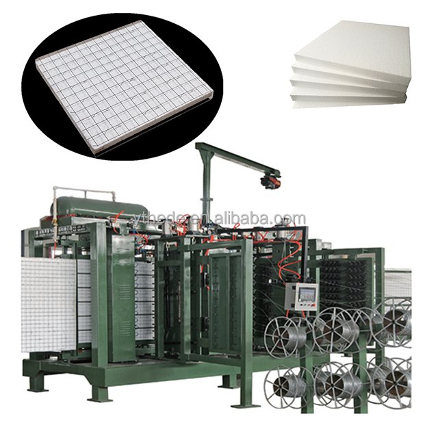 EPS 3D Monolithic Paneling Machine Styrofoam EPS Foam Mesh Wire Wall Panel Machine