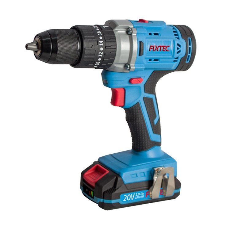 FIXTEC Wholesale China Industrial Quality Electric 20V Power Tools Cordless Combo Kit Lithium Battery Tools Set Machine
