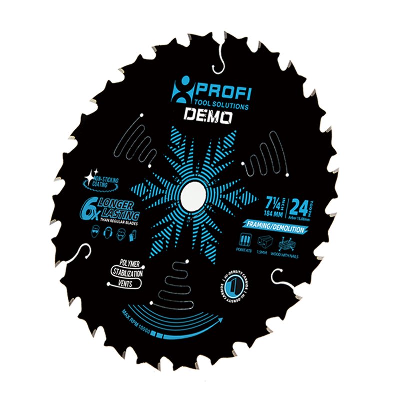 Moretop Tools Premium Quality TCT Demo Framing Saw Blade For Wood Cutting Blade Ultimate Framing Circular Saw Blade