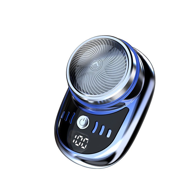 Mini USB Electric Rechargeable Men Razors Shaver for Travelling IPX6 Waterproof 3D Floating Head Machine Face Care Set