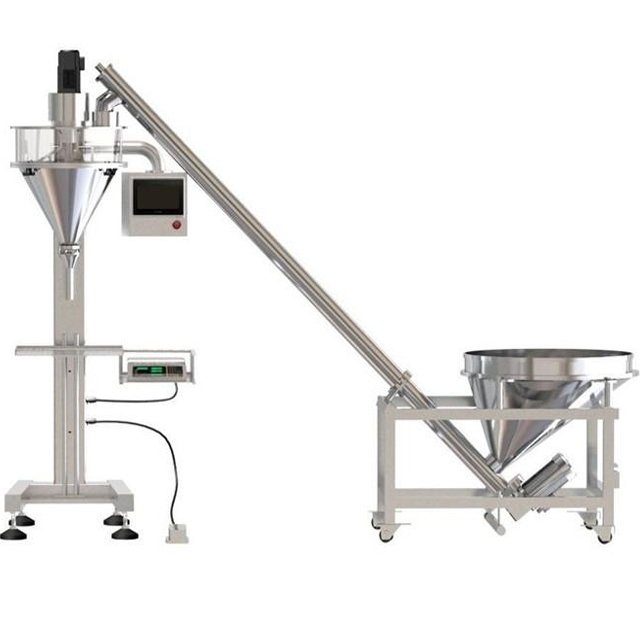 Hot Sale Semi Auto Powder Filling Machine Auger Filler BD-FA3 for Food Beverage Factory