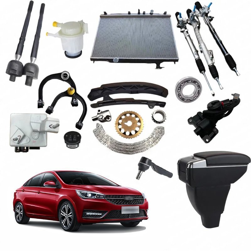 For Chery Arrizo 5 Car Auto Suspension Steering Transmission Air Conditioning Lighting Electrical Cooling System Spare Part