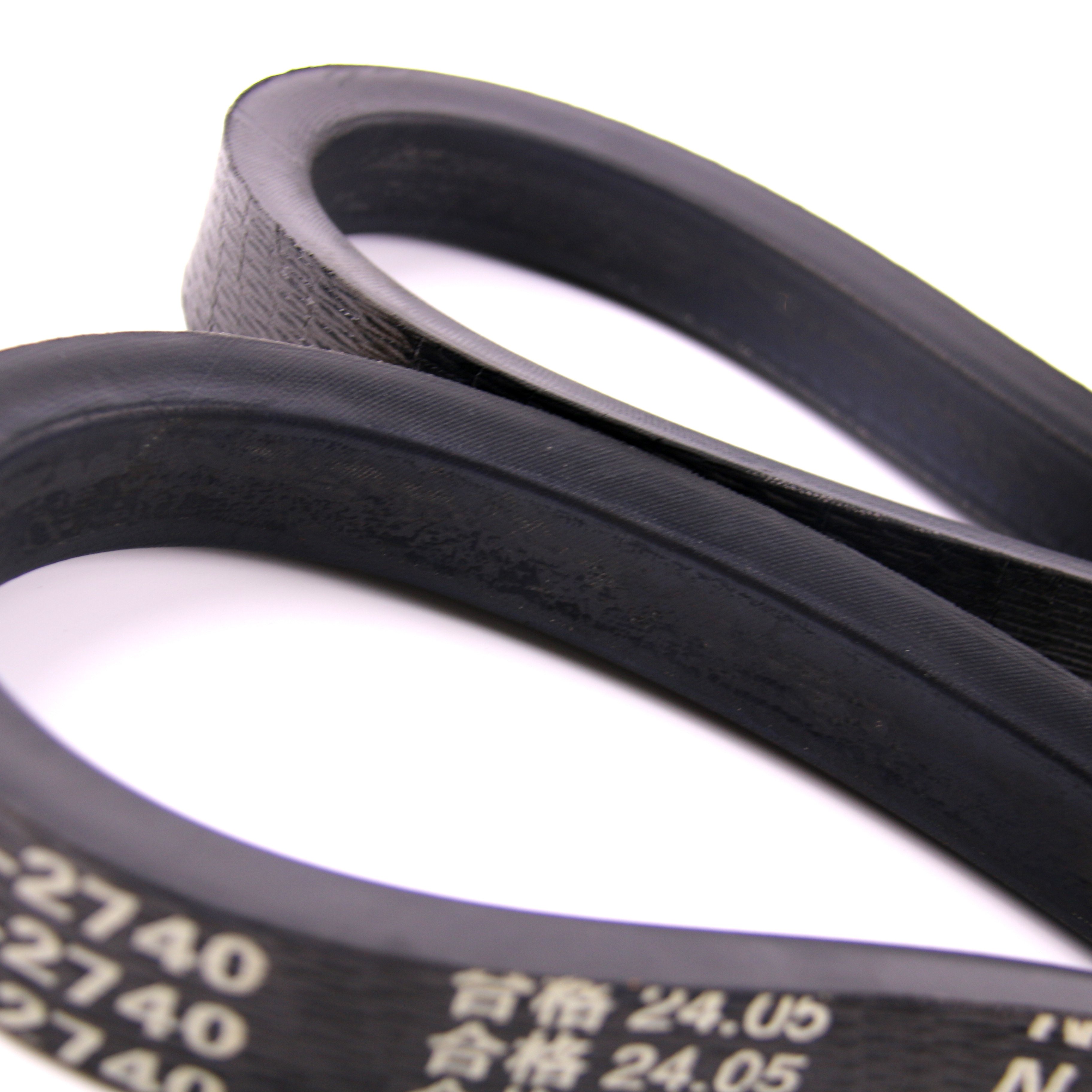 Specialized belts for agricultural machines