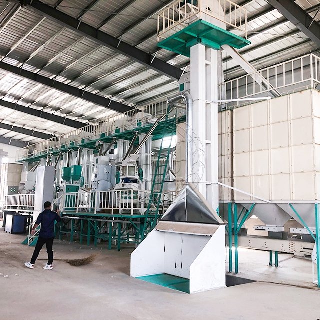 60ton Per Day Automatic Rice Milling Processing Production Line, Rice Mill Plant for Sale