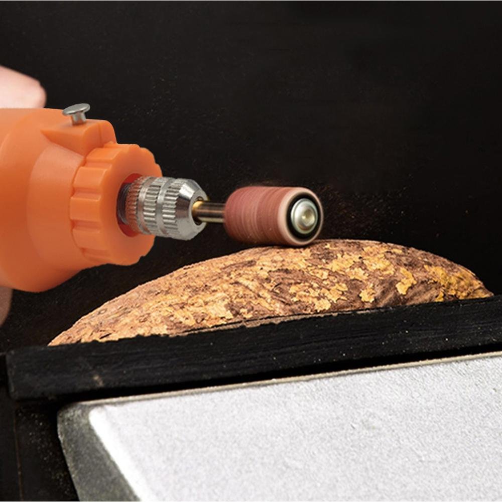 KMD02-S4B 12V mini electric drill grinder 4pcs lightweight manufacture quality tool set DIY engraving polishing multifunction