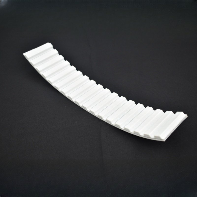 White Polyurethane AT10 AT20 T5 T10 Open Timing Belt Sizes with Steel Core CNC and Laser Machine Timing Belt Price