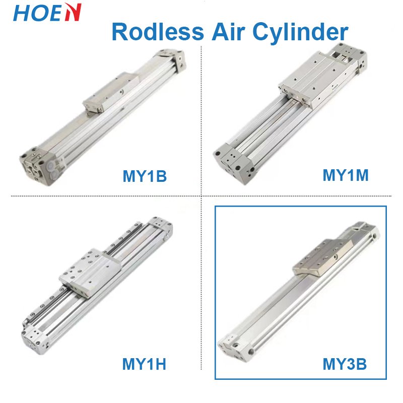 MY3A16 SMC cylinder MY3A/MY3B16-100/300/500/700/900 Series Basic Mechanical Rodless Cylinder