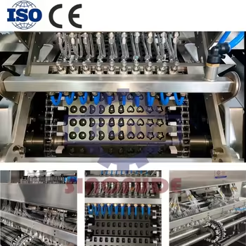 Confectionery Equipment Fudge 3D Eyeball Candy Making Molding Machine Automatic Gummy Candy Depositing Line