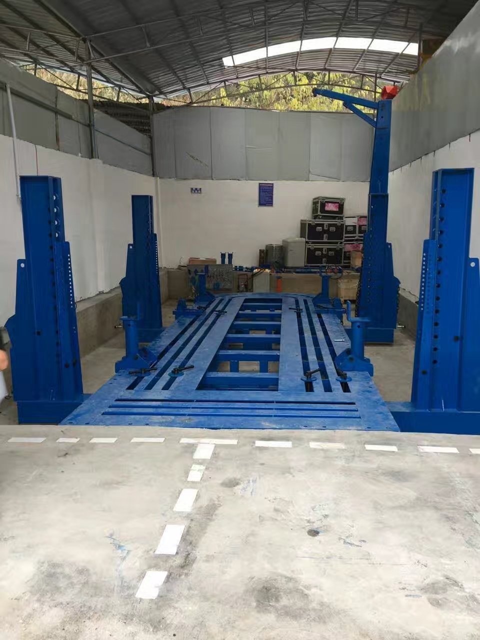 CE Certified High Quality Heavy Duty Truck Collision Repair Equipment Frame Straightening Machine 25 Ton Portable Frame Puller